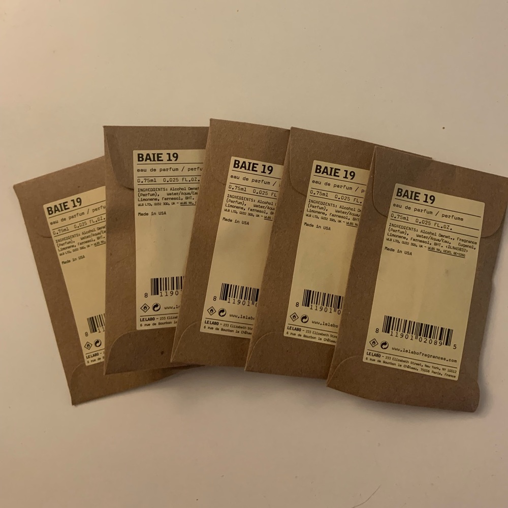 Le Labo samples